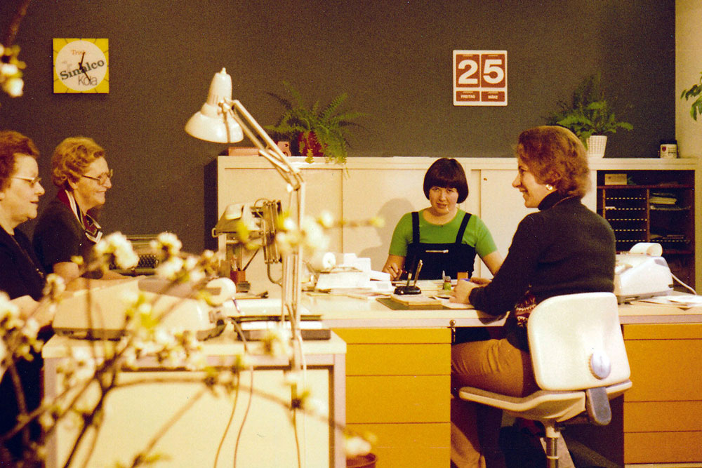 November-1978 Rechenmaschinen bei der Stiftsquelle