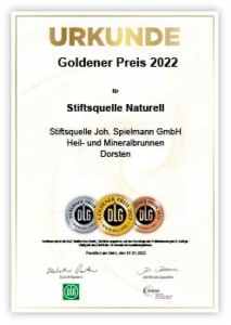 Stiftsquelle DLG Goldener Preis 2022