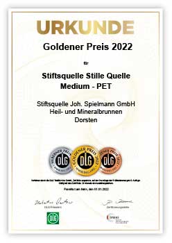 Stiftsquelle DLG Goldener Preis 2022